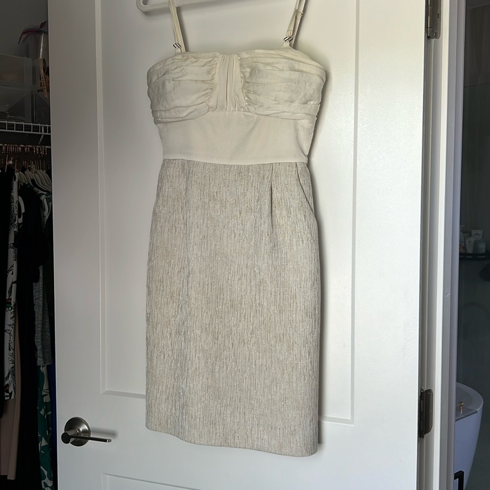 Cremieix ivory dress with built-in bra!